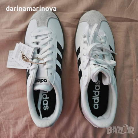 Нови размер 38 бяло-черни женски маратонки Adidas нови маратонки Адидас , снимка 17 - Маратонки - 51964330