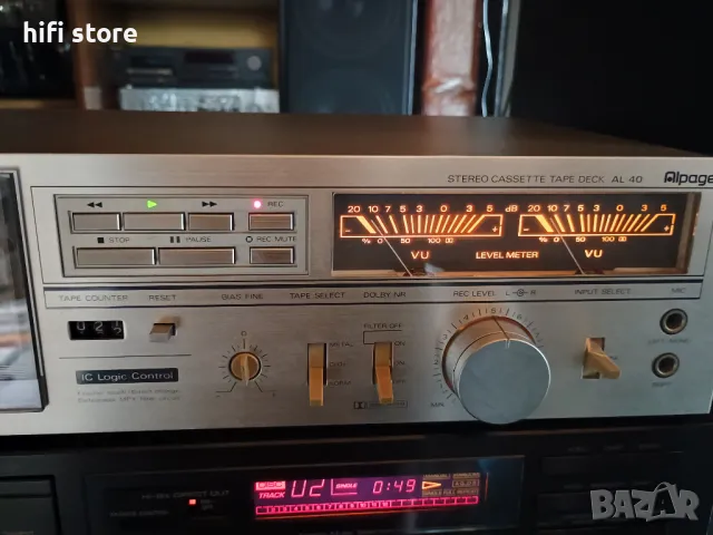 Alpage Stereo Cassette  Deck AL-40, снимка 13 - Декове - 49653765
