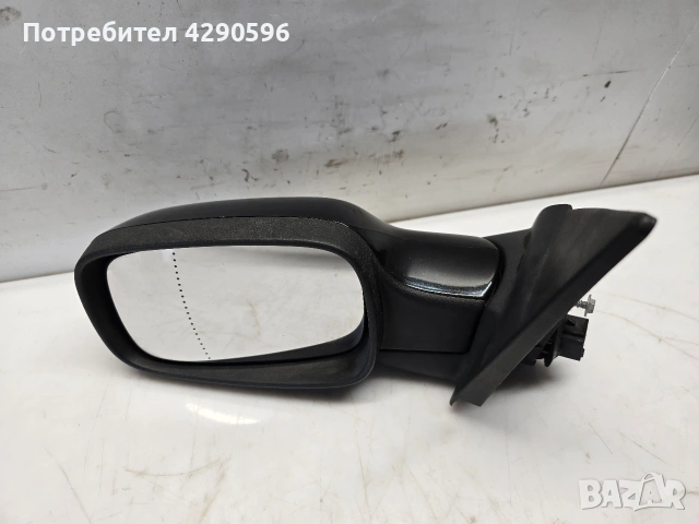 Ляво огледало за Renault Megane кабрио / Меган кабриолет , черно , снимка 2 - Части - 53906063