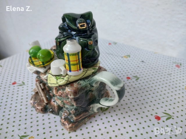 Колекционерски чайник за планинари и туристи, снимка 4 - Декорация за дома - 52917390