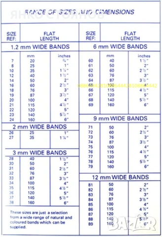 Ластици Censtretch 454gm Size 65, снимка 3 - Друго - 53617294