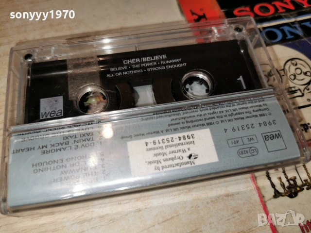 CHER-ORIGINAL TAPE 1904261024H2E6R, снимка 4 - Аудио касети - 54242518