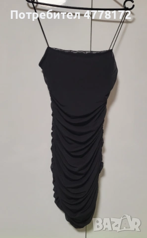 Къса черна  рокля , снимка 3 - Рокли - 53983901