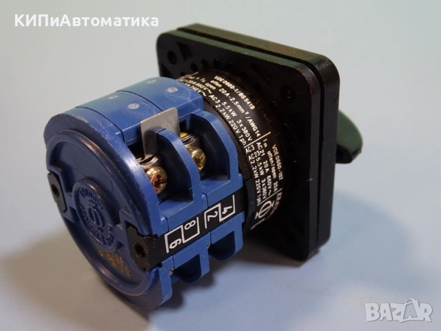 ключ ПЕП C10 Kraus& Naimer A231 Rotari Switch 10A 380V 4-позиции, снимка 4 - Резервни части за машини - 54218717
