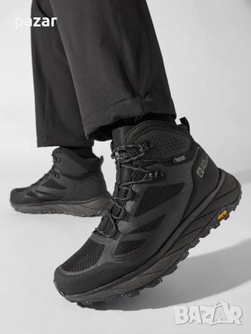 JACK WOLFSKIN TERRAVENTURE Texapore MID Мъжки Спортни Обувки Боти Непромокаеми 41.5-42, снимка 12 - Спортни обувки - 52588143