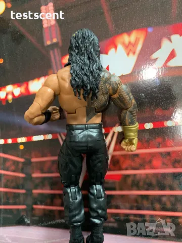 Екшън фигура WWE Roman Reigns Роман Рейнс ELITE SERIES Bloodline mattel figure елит, снимка 15 - Колекции - 48829963