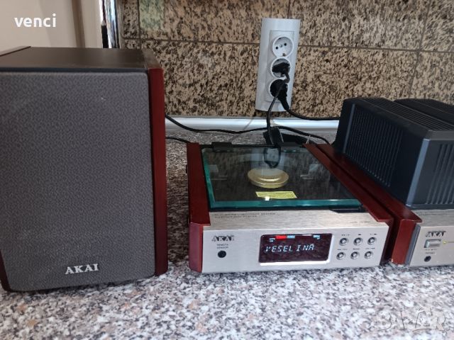AKAI микро система , снимка 4 - Аудиосистеми - 45808075