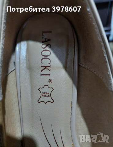 чисто нови обувки , снимка 4 - Дамски обувки на ток - 45004879