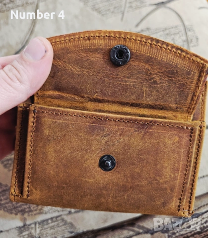 Портмоне естествена кожа, снимка 6 - Портфейли, портмонета - 54003504