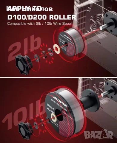 ARCCAPTAIN MIG/MAG инверторен заваръчен апарат 200A – 6 в 1, снимка 6 - Други инструменти - 53918367