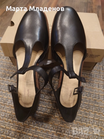Дамски сандали Clarks р.40, снимка 3 - Сандали - 52868300