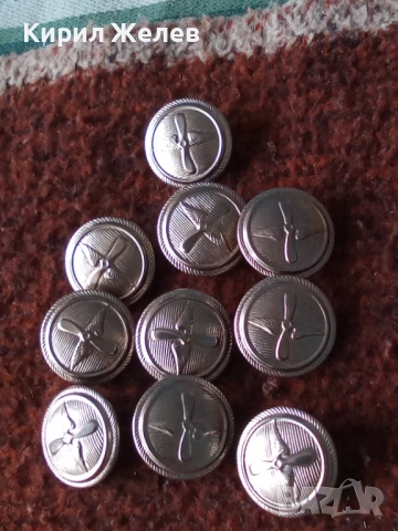 Лот войнишки копчета 10 броя 51938, снимка 2 - Антикварни и старинни предмети - 52182678