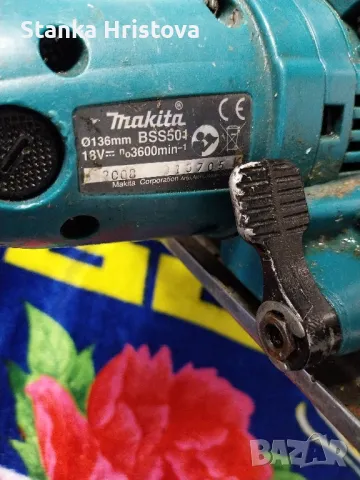 Ръчен циркуляр Makita BSS501 18v., снимка 4 - Други инструменти - 47991876