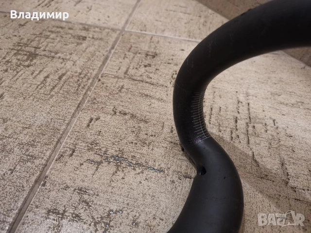 Карбоново кормило 3T Superergo Ltd Stealth, снимка 3 - Части за велосипеди - 51836987