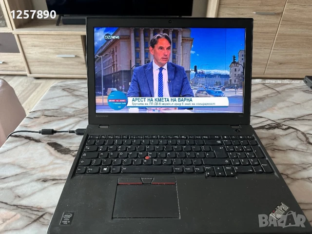 Лаптоп Lenovo T550, снимка 2 - Лаптопи за дома - 50966561