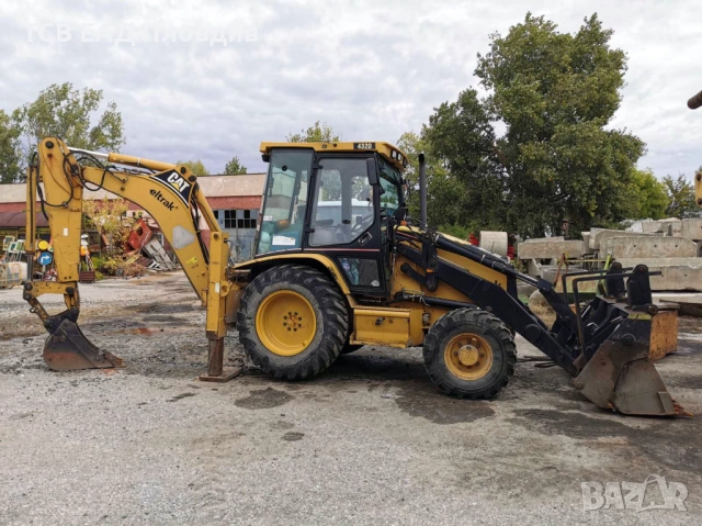 Услуга с комбиниран багер Cat 432 D в град Пловдив и региона