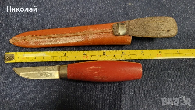 Стар скандинавски нож Мора Швеция 1, снимка 3 - Антикварни и старинни предмети - 50539514