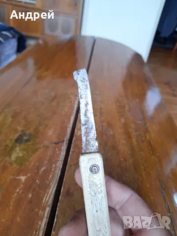 Старо лозарско,овощарско ножче,нож #7, снимка 4 - Други ценни предмети - 50313592