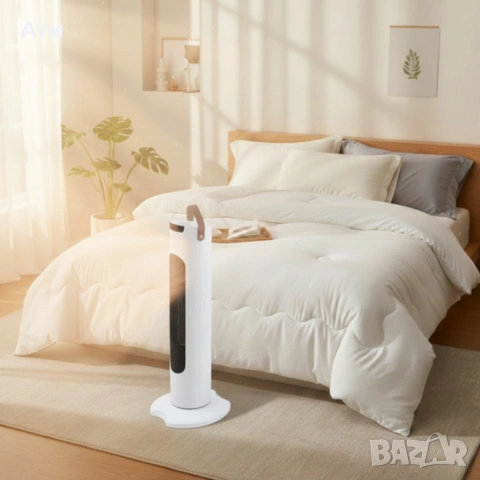 Вентилаторна печка 2 в 1 за бързо и равномерно отопление + целогодишен олекотен юрган за спокоен сън, снимка 2 - Други услуги - 53394841