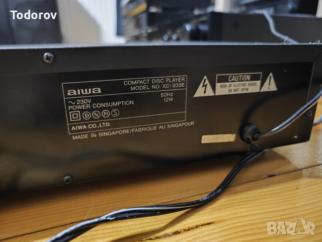 Cd player Aiwa XC 300, снимка 7 - Аудиосистеми - 50740836