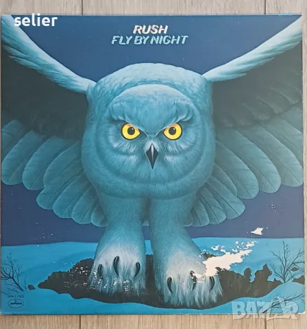 Rush ‎– Fly By Night Made in USA Щатско издание 1975г PRC, Richmond Pressing Състояние на винила:VG+, снимка 1 - Грамофонни плочи - 49000388