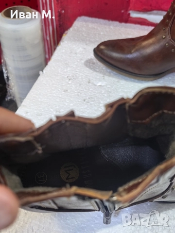 Дамски боти Mustang 37 номер , снимка 5 - Дамски боти - 52571648
