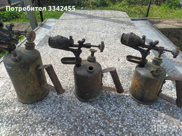 3 броя бензинови лампи, снимка 2 - Други инструменти - 50580780