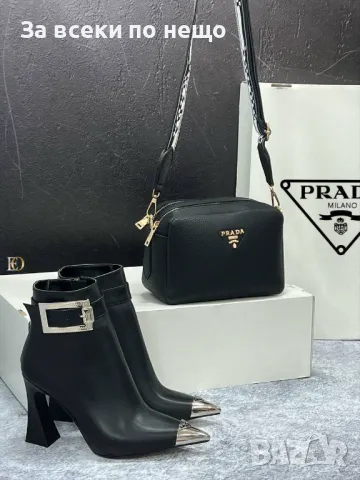 Дамски боти Prada - Налични различни цветове и модели Код D793, снимка 7 - Дамски боти - 47137120