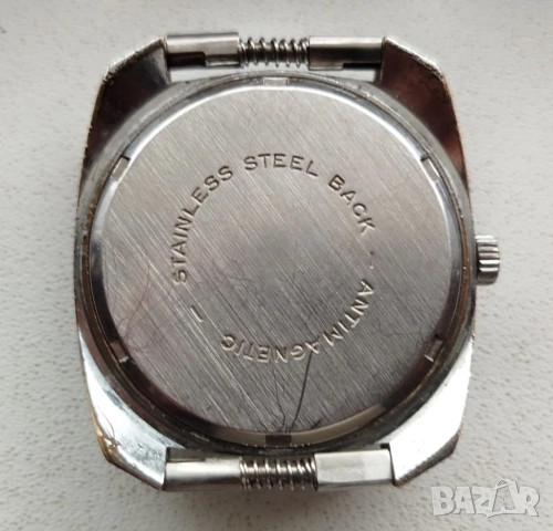 ПРОДАВАМ РЪЧЕН ШВЕЙЦАРСКИ МЕХАНИЧЕН ЧАСОВНИК - ANCRE DIGITAL, снимка 3 - Антикварни и старинни предмети - 53498072