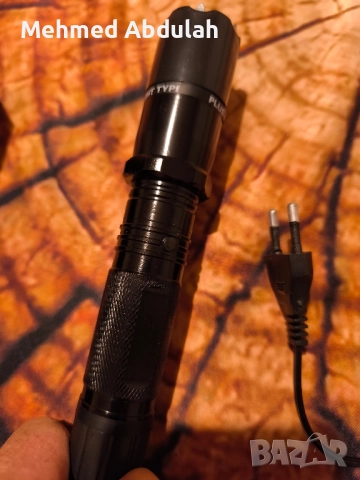 Фенер с електрошок и вграден лазер , снимка 7 - Къмпинг осветление - 51636746