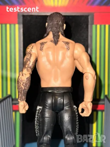 Екшън фигура WWE Baron Corbin Барън Корбин Mattel Basic figure wrestling играчка , снимка 9 - Колекции - 48398318