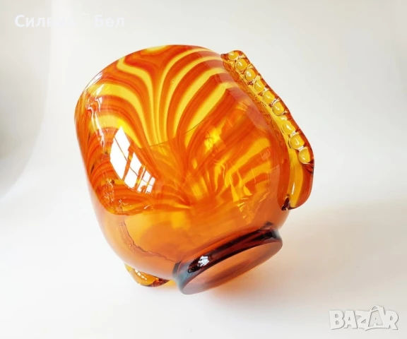 Ваза/Купа/Арт стъкло