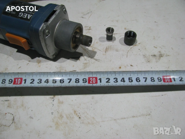 Прав шлайф AEG, снимка 4 - Бормашини - 53214265