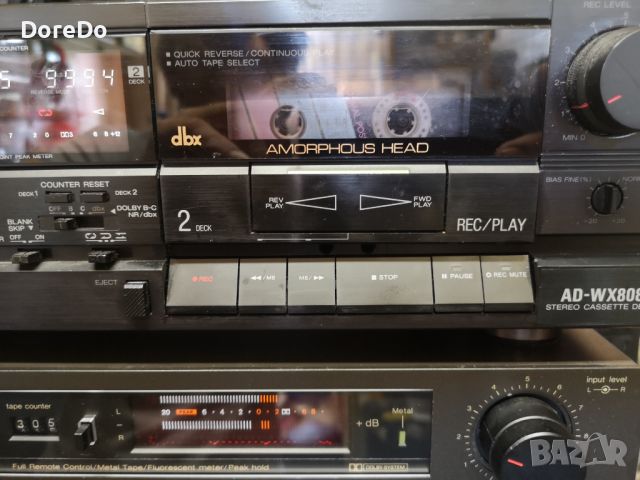 Aiwa AD-WX808 DBX, снимка 3 - Декове - 46291244