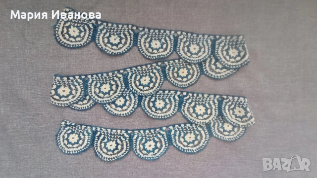 плетена дантела на лента