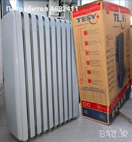 МАСЛЕН РАДИАTOP TESY. Model:CC2510E05 R, снимка 3 - Радиатори - 52791674