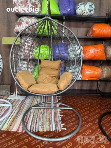люлка- градинска люлка тип яйце, гнездо, висяща, снимка 11 - Градински мебели, декорация  - 52235455