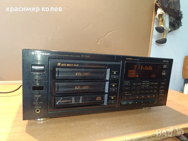 cd плеър "PIONEER PD-TM2", снимка 7 - Ресийвъри, усилватели, смесителни пултове - 47330598