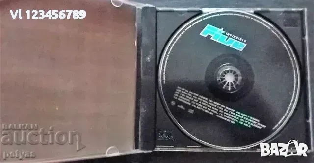 СД - Five (5ive) - Invincible CD, снимка 3 - CD дискове - 52249413