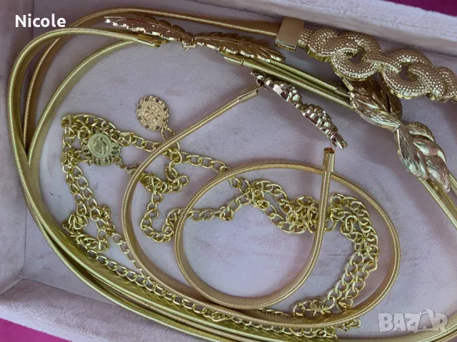 Уникални колани перлени, сребърни и златни, снимка 3 - Колани - 44553992