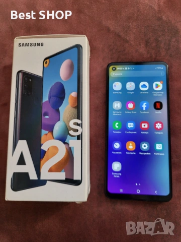 Samsung A21 ПЪЛЕН КОМПЛЕКТ