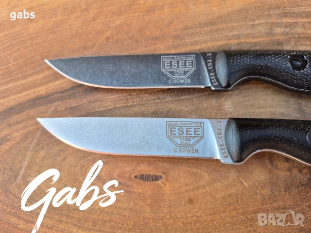 Фиксиран нож ESEE ROWEN,фултанг DC53 с тактическа кания Kydex,два модела, снимка 6 - Ножове - 53769281