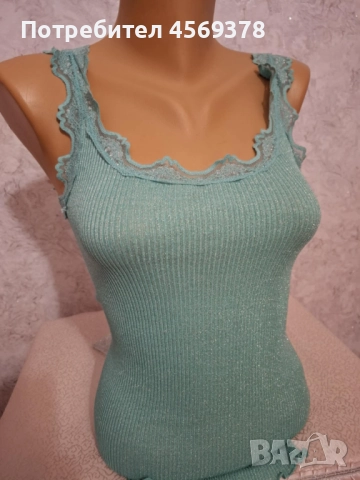 S/M Ластичен Топ /Потник, снимка 2 - Корсети, бюстиета, топове - 51488229