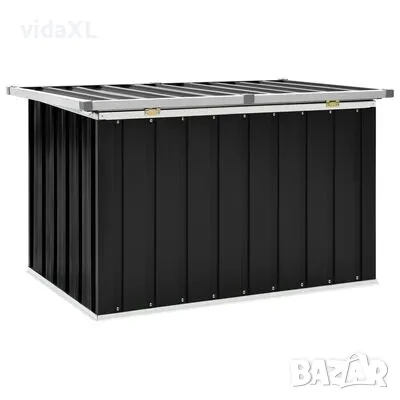 vidaXL Градински сандък за съхранение, антрацит, 109x67x65 см (SKU:46259), снимка 3 - Други - 48429915