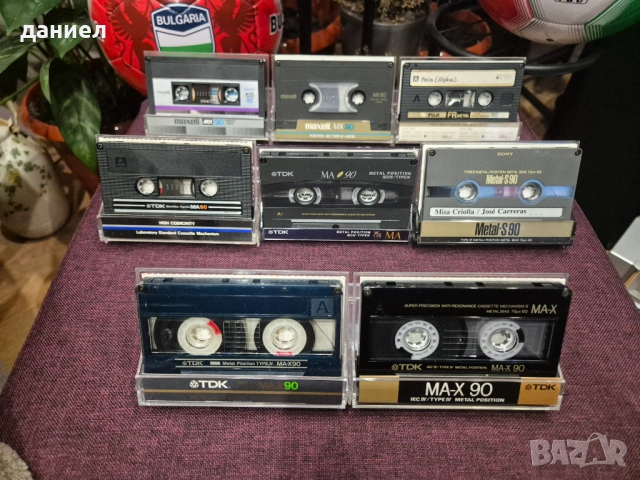 Метални аудио касети TDK, SONY, MAXELL, FUJI - TYPE IV - метална лента + подарък, снимка 2 - Аудио касети - 53011712