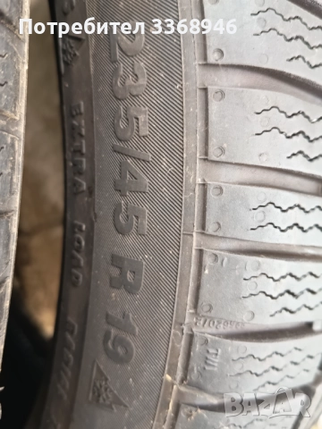 ЗИМНИ ГУМИ Continental 235/45/19, снимка 5 - Гуми и джанти - 52725645