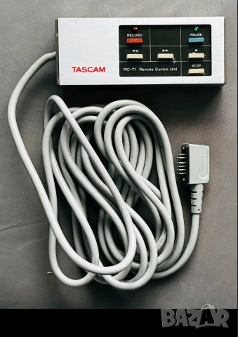продавам Tascam RC-71 Дистанционно за Магнетофони и декове 