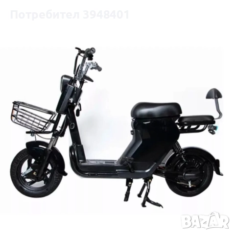 Електрическата тротинетка-скутер с кош, снимка 5 - Велосипеди - 52658848