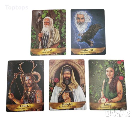 Очарователни таро и оракул карти: Everyday Witch Tarot & Oracle & Angels and Ancestors Oracle, снимка 15 - Карти за игра - 34296920