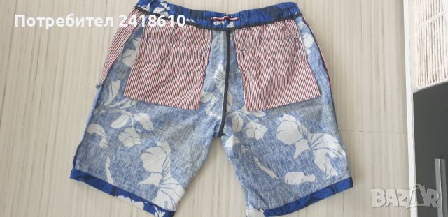 Tommy Hilfiger Floral Short  / Len Mens Size 34 НОВО! ОРИГИНАЛ! Мъжки Къси ленени  Панталони!, снимка 9 - Къси панталони - 46307725